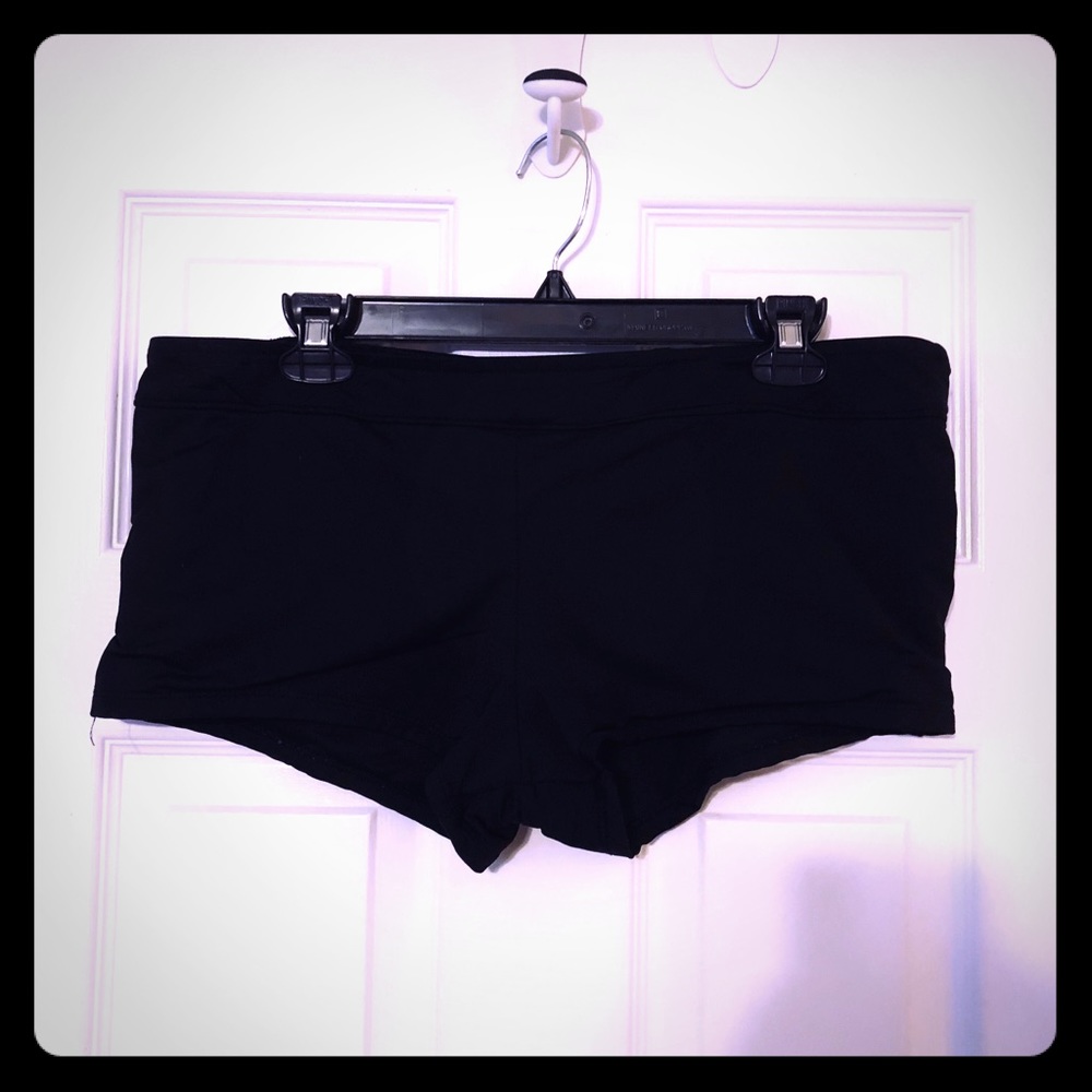Black Athletic/Swim Shorts